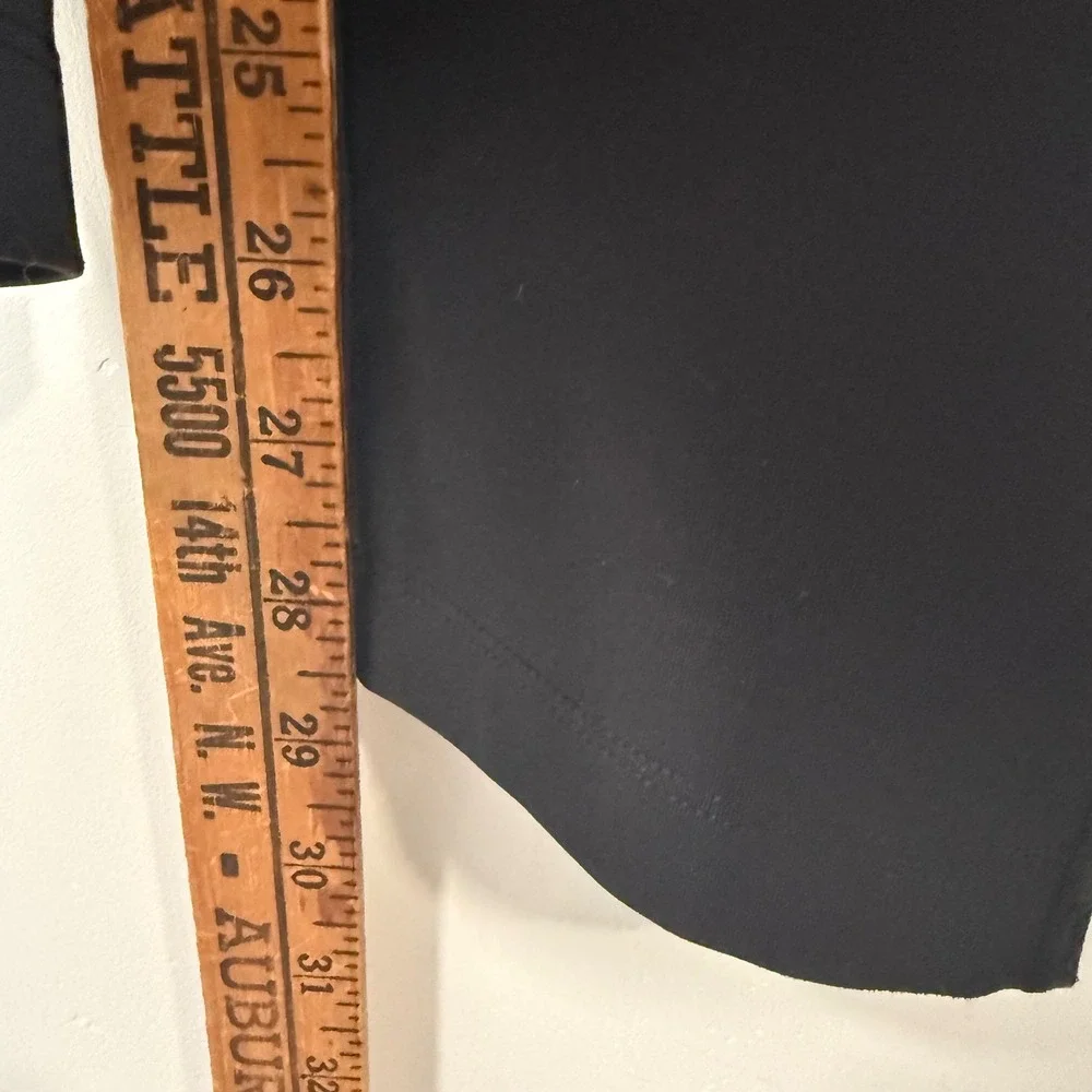 Lululemon Womens Ankle Pants‎ 4 Black Excellent Luxtreme 7/8 Travel Stretch